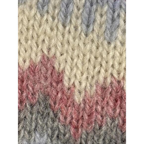 Woolrich Fair Isle Wool Sweater Vintage Small - Picture 7 of 12